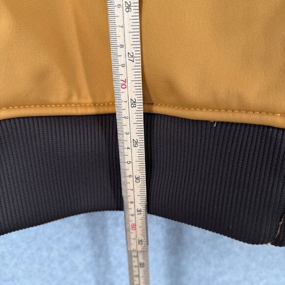 Timberland Mens VTG Y2K Full Zip Track Jacket Size M Brown Relaxed Fit Skate NEW - Picture 12 of 13